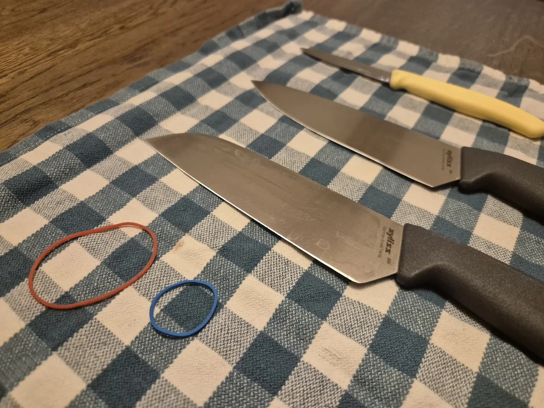 Messer richtig einpacken