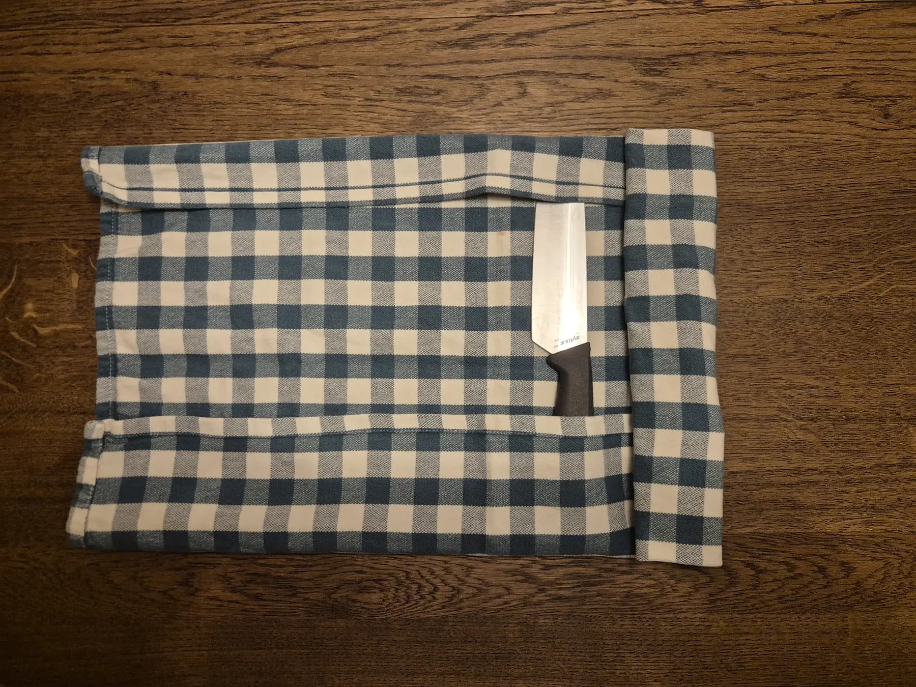 Fertig fixiertes Transportpaket