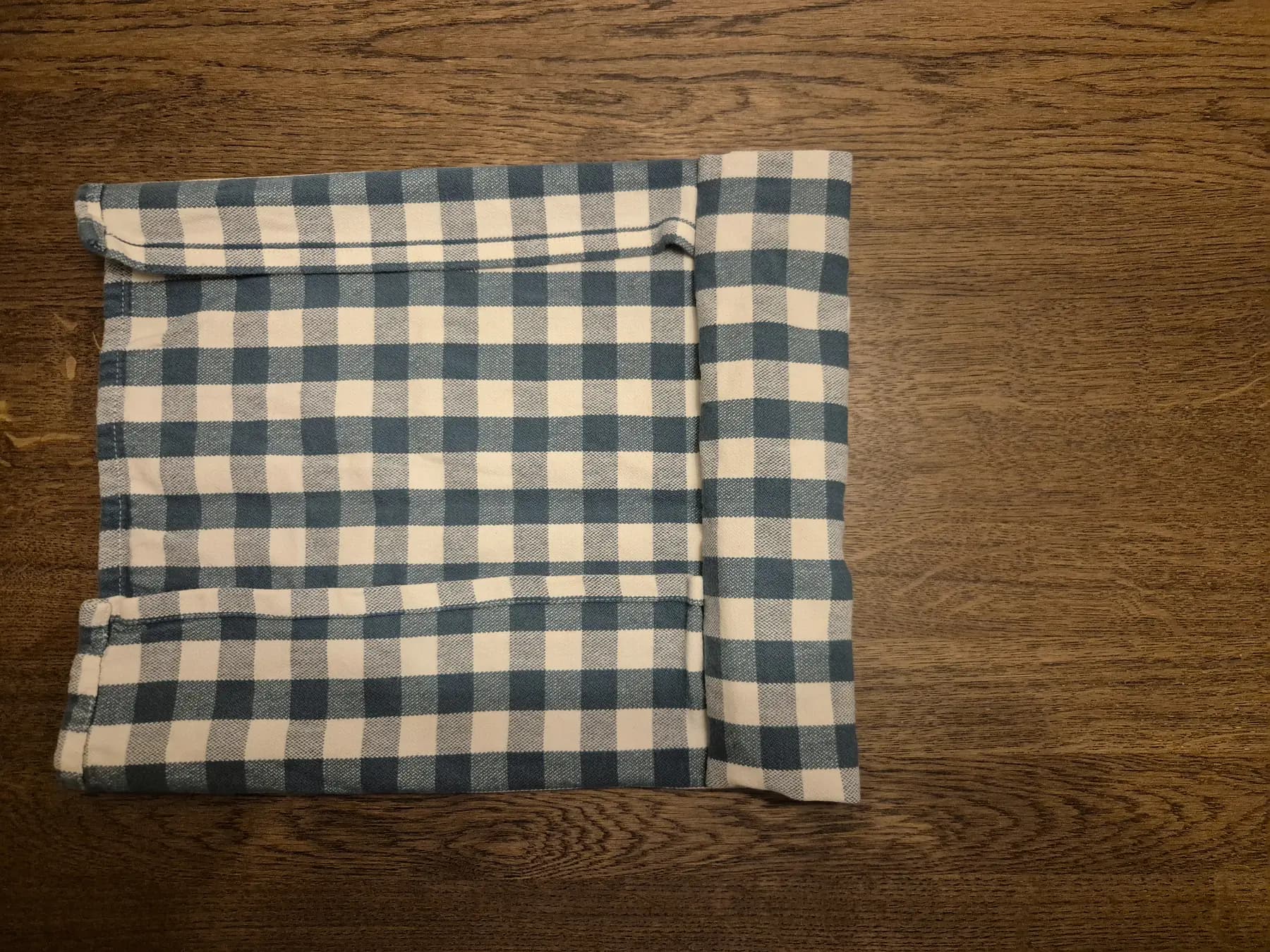 Fertig fixiertes Transportpaket