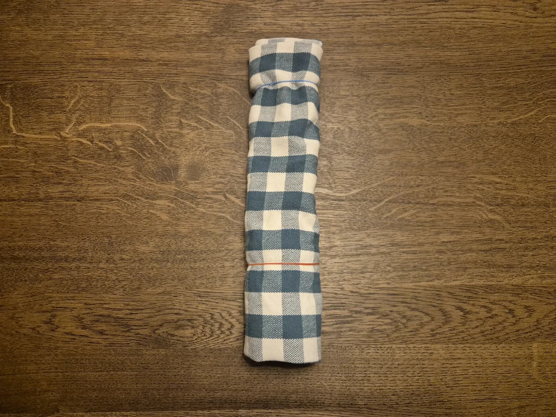 Fertig fixiertes Transportpaket